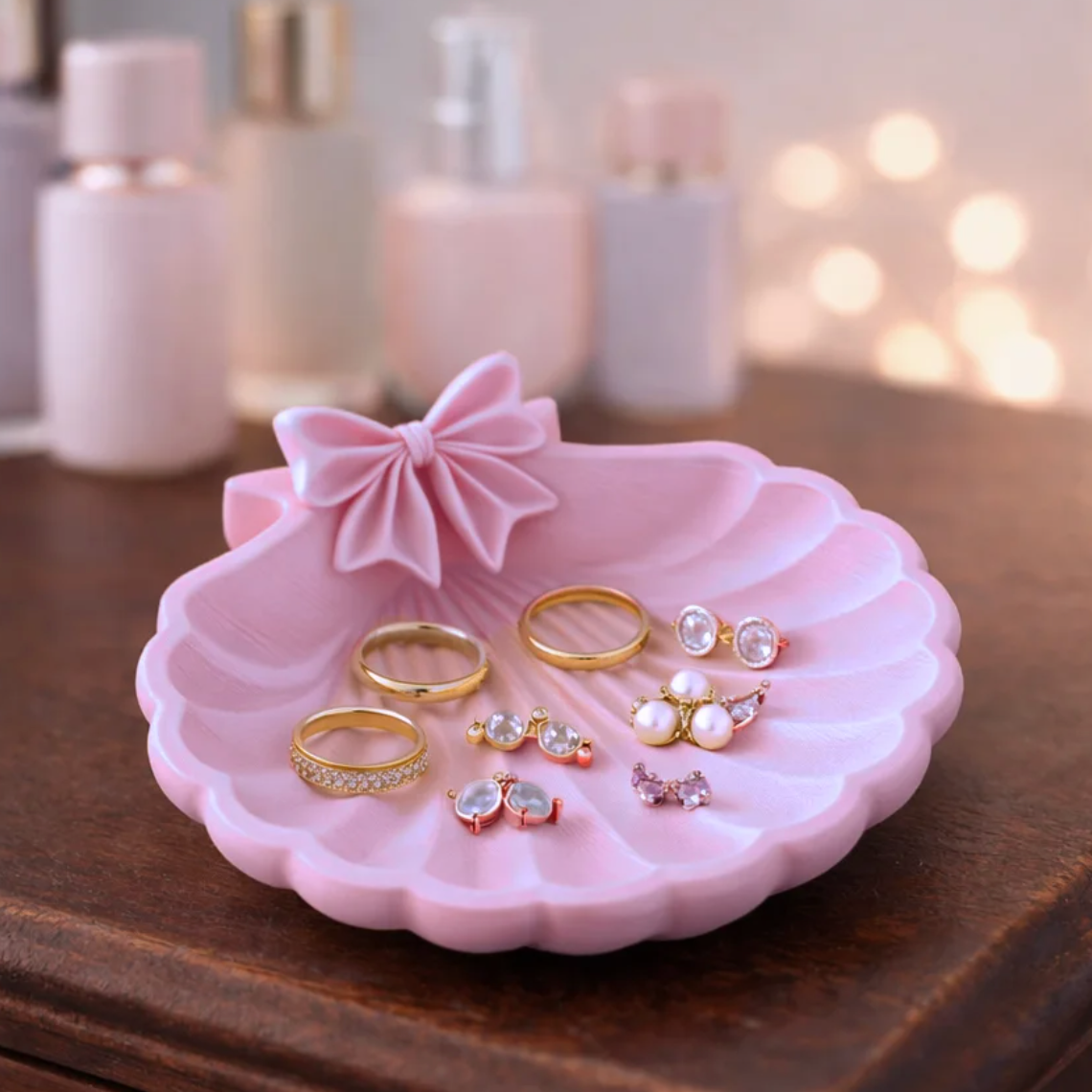 Bow Ring Holder for Dressing Table