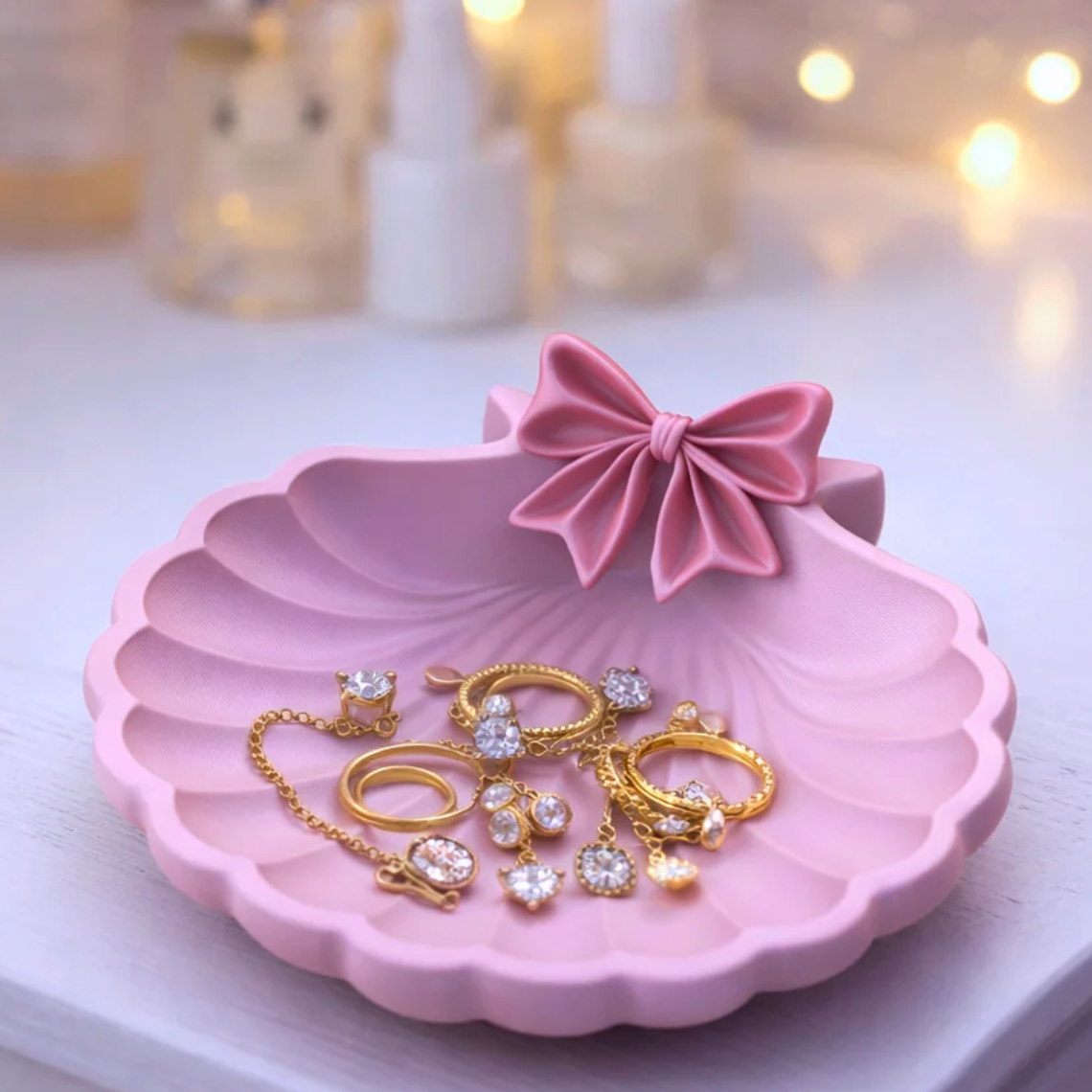 Bow Ring Holder for Dressing Table