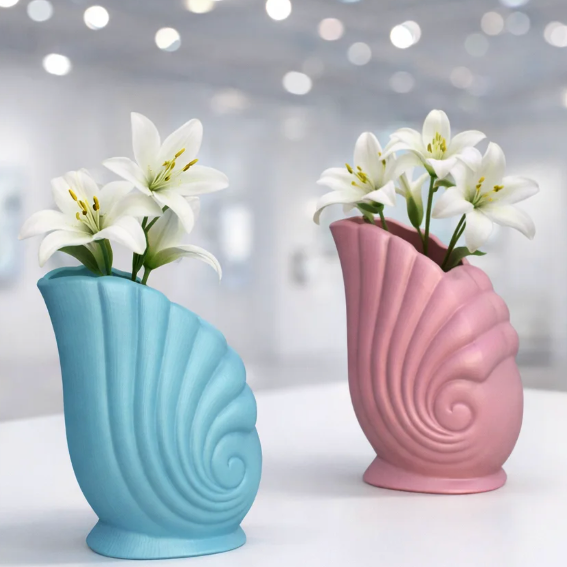 Seashell Decorative Vase