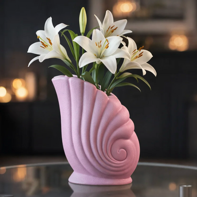Seashell Decorative Vase